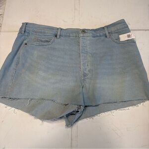 Old Navy High Waist Light Blue Denim Shorts